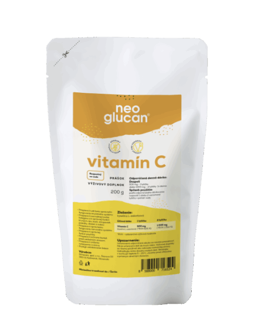 Čistý práškový vitamín C