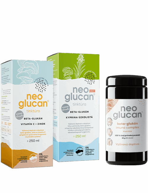 x Sada BETA-GLUKÁN imuno komplex 30g/50g + tinktúra VITAL + tinktúra AKUT